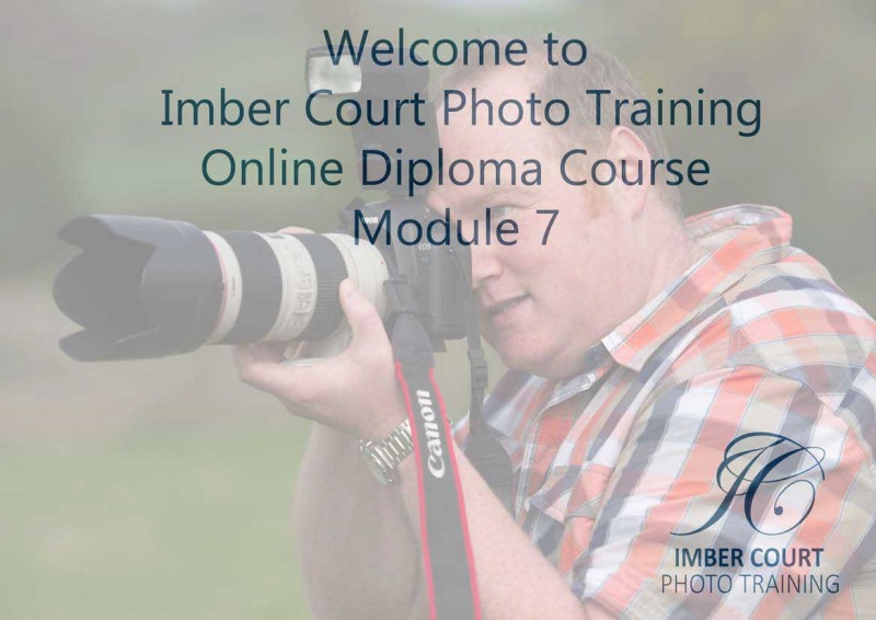 Beginners online photography course Module 7